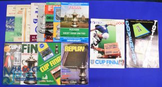 1959 FAC final programme Luton Town v Nottingham Forest, 1964 FAC final Preston NE v WHU, 1964 FAC