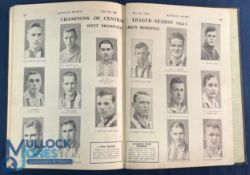 Pre-War Bound Volume of West Bromwich Albion 1934/35 Football Programmes (FA Cup Finalists Season)