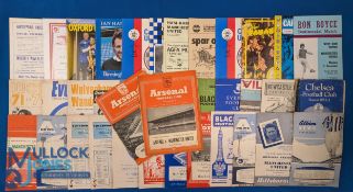 Selection of Manchester Utd away match programmes 1951/52 Newcastle Utd, Chelsea (poor), 1952/53