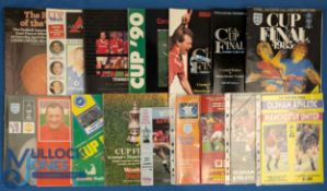16x Manchester United Semi-Final and Cup Final Programmes, to include Final of 1977, 1979, 1983,