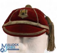 HMS Conway Rugby Honours Cap and Badges (3): The naval training 'school' in N Wales, nice headgear