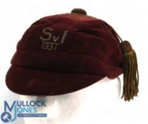 1931 Scotland V Ireland International Football Cap, awarded to unknown player G