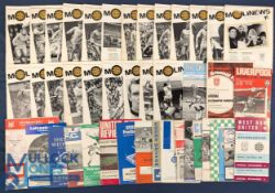 1968-69 Wolverhampton Wanderers Football Programmes, a collection of home and away programmes, to