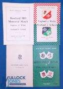 1929, 1955 and 1959 Four Nations Games Rugby Programmes (3): Great trio of these so-rarely-played