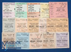 Selection of England international match tickets 1951 Argentina (Festival of Britain), 1951