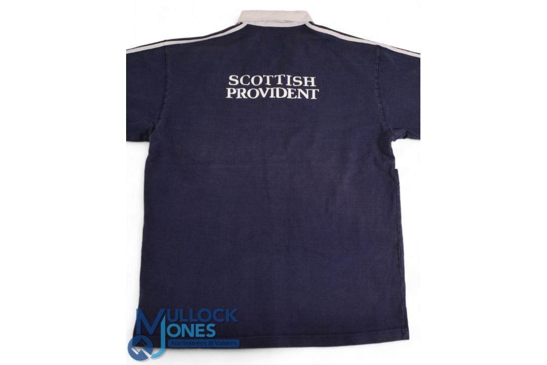 1997 British and I Lions, Neil Jenkins signed Blue Official Training/Leisure Jersey: Large Adidas - Image 2 of 2