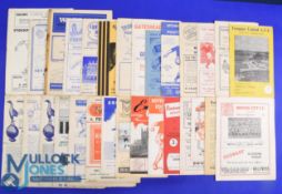 Collection of 1950s football programmes to include 1951/52 Stockport County v Grimsby Town, Brighton