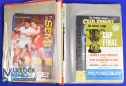 Collection of big match programmes Football League Cup finals 1967, 1977, 1977 replay, 1977 2nd