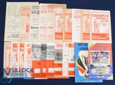 Collection of Southampton home match programmes 1949/50 Preston NE, 1951/52 QPR, 1954/55 Leyton