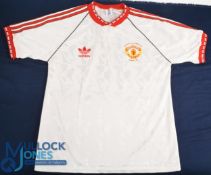 1991 Manchester United European Cup Winners Addidas Commemorative Shirt, short sleeve with winner'