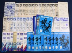 Collection of Preston NE home match programmes 1950/51 Championship + Promotion Season Souvenir (