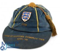 1971-1972 England Football International U23 Cap, Eastern European tour v GDR, awarded to unknown