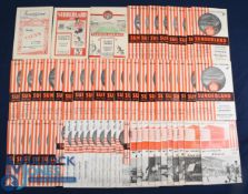 Collection of Sunderland home match programmes 1948/49 Birmingham City, 1950/51 Coventry City (FAC),