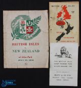 1950 British and I Lions Rugby Programmes etc (3): Much sought after, the issues for the second