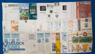 Collection of football club reserves match programmes 1951/52 Wolves v Manchester City, Blackburn