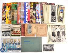 Selection of football cards to include 1930s Topical Times b&w Panel Portraits 'E' size (84),