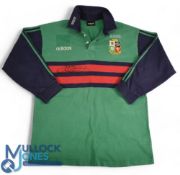 1997 British and I Lions, Austin Healey's signed Green Official Training/Leisure Jersey: Large