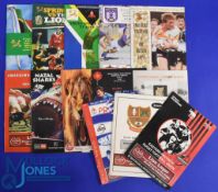 1997 British and I Lions in S Africa Rugby Programme Set (13): Full set of near-mint issues from the