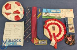 Vintage Arsenal Football Collectables, to include a 1992-93 multi signed Arsenal football - D