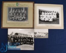 Rugby Team photos etc (4): St Peter's College Oxford, 1947-8, m, f and g and calligraphically