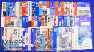 Football programme collection covering a wide variation of football league club matches mainly