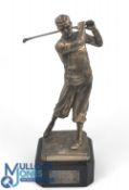 1930 Northampton Scottish Association Lord & Lady Horne Trophy Won by W Parker. Spelter figure of