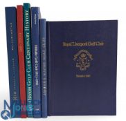 Six Golf History Books - Machrihanish Machaire Shanais Golf 1880s-1920s, 2018 D M Wilson and H R J