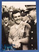 Tony Jacklin 1969 Open Golf Champion signed black and white press size photograph c/w The Claret Jug