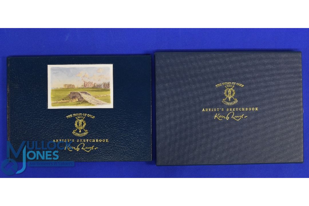The Home of Golf 2000 Artist's Sketchbook Ken Reed (signed) deluxe limited edition (90/250) (VG) - Image 1 of 3