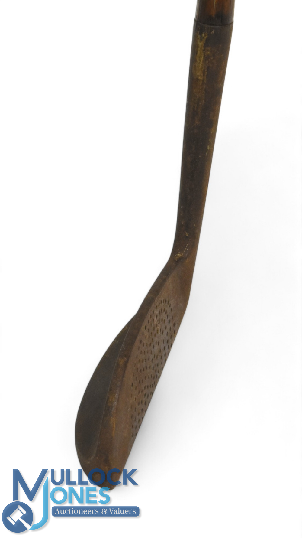 Winton Tenby putter with high rounded crown and wide flanged sole with punch dot half moon face - Image 2 of 3