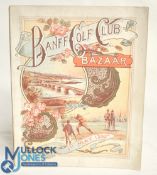 Banff Golf Club Bazaar 1st May 1895: Grant, J P Banff, Scotland: Banffshire Journal, 1895 47p illus,