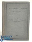 The Golfer's Catechism A Vade Mecum to the Rules of Golf Browning, Robert H K published by H O