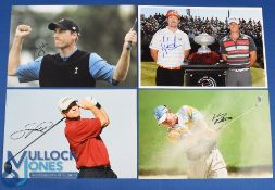 Collection of US Players PGA Tour and major winners Players signed coloured press size