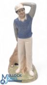 Royal Doulton Reflections Golfer: HN 2992 issued in 1988 25cm high