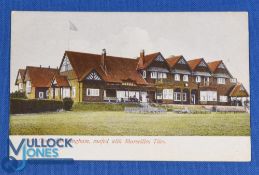 Rare Sandringham Golf Club Victoria Australia coloured postcard c1924 - possibly been replaced - a