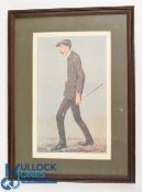 James Braid - Spy Vanity Fair Supplement Colour Print titled 'Jimmy