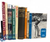 Collectable Golf books, to include Tackle Golf This Way - John Stobbs 1961, Advanced Golf - James