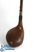 Unusual Marsh & Porter 'Reliance' Patent pending socket neck spoon with central sole high ridge