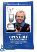 Autographs - Multi Signed 1994 Ailsa Course Open Golf Championship programmes signed by Mark