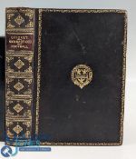 Leather Bound Cricket Gymnastics Football Sports Book by Hon and Rev E Littleton 1903, School