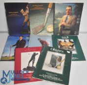 Golfing Sporting Antiquities Catalogues: 25/4/1990, 25/26th/4/1991, 7/8th/5/1992, 20/21st/5/1993,
