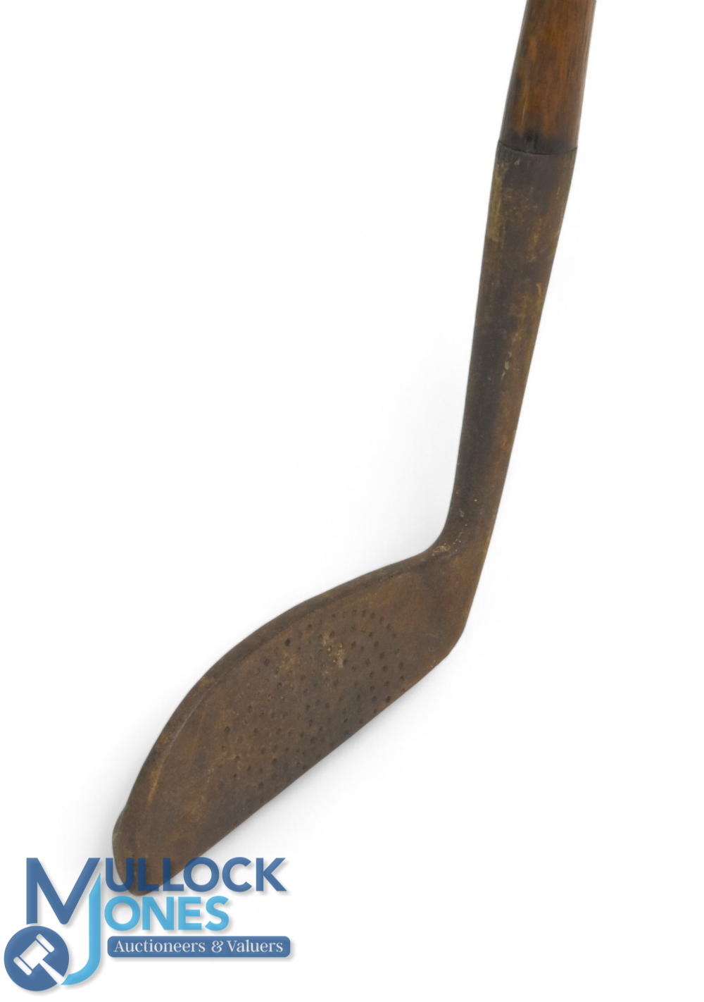Winton Tenby putter with high rounded crown and wide flanged sole with punch dot half moon face - Image 3 of 3