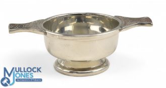 Celtic Football Club Est 1888 (Glasgow) Pewter Commemorative Quaich - complete with the club's crest