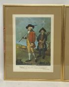 Pair Society of Goffers at Blackheath Prints, a modern issue of these well-known images - framed