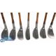 7x Assorted Alloy mallet head putters including a good Braid Mills model for Robinson and Co - Image 2 of 2