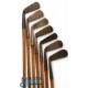 7x Various irons to incl R Forgan St Andrews crown model cleek, Mitre brand Cardinal jigger, Sammy - Image 2 of 2