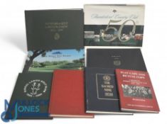 Golf Club Histories Books: To include Lindrick Artisans GC, Letchworth GC, Royal Workington and