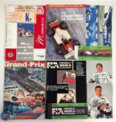 1980-1991 F1 Grand Prix Monaco & Belgium Motor Sport Programmes, Tickets and Signed Photographs:
