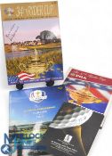 Ryder Cup Programmes for the Years GB Ryder Cup 2001 signed to front by Sam Torance, 2014, US