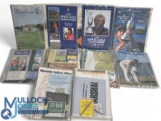 Open Programmes and Associated Tickets 1990-1999: Programmes include 1990 Order of play, map, 1991 4